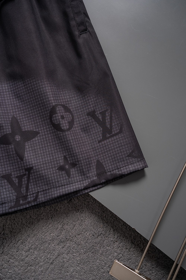 ブランドハーフパンツ角部分ディテール